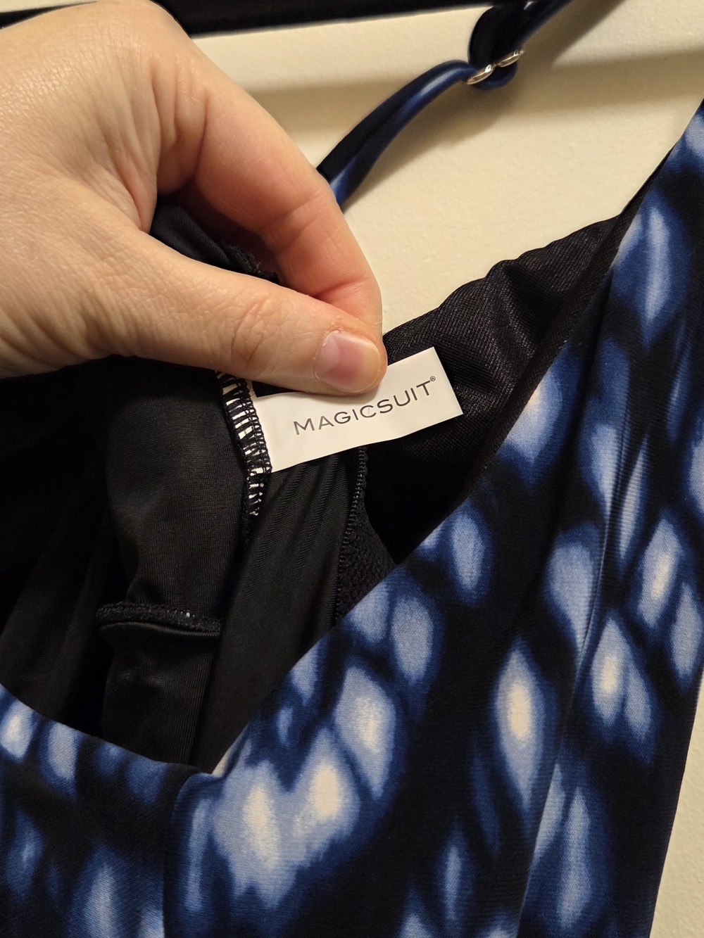 Magicsuit Kami Swim Dress Blue Tie-dye Sz14 - Picture 5 of 7